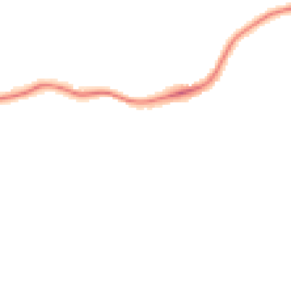 Night-time road noise heatmap for S43 3TB
