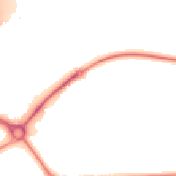 Night-time road noise heatmap for S43 4EN