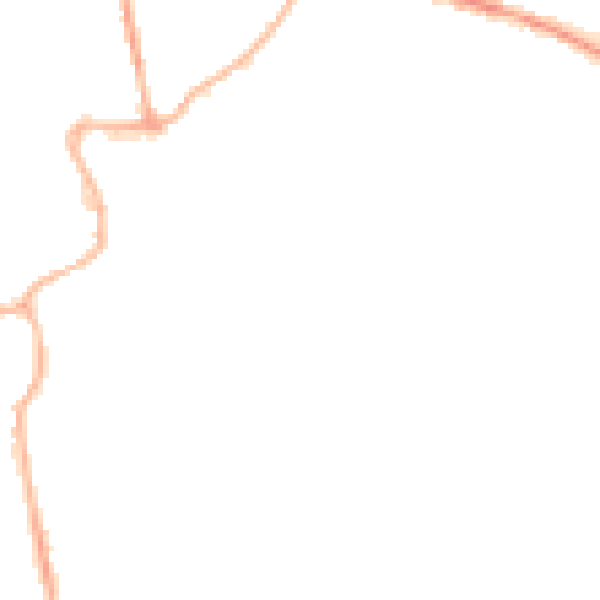 Night-time road noise heatmap for S43 4FS
