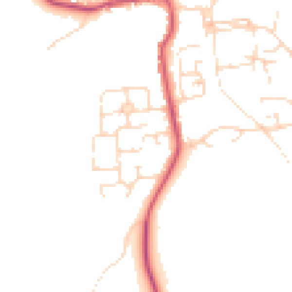 Daytime road noise heatmap for S43 4GE