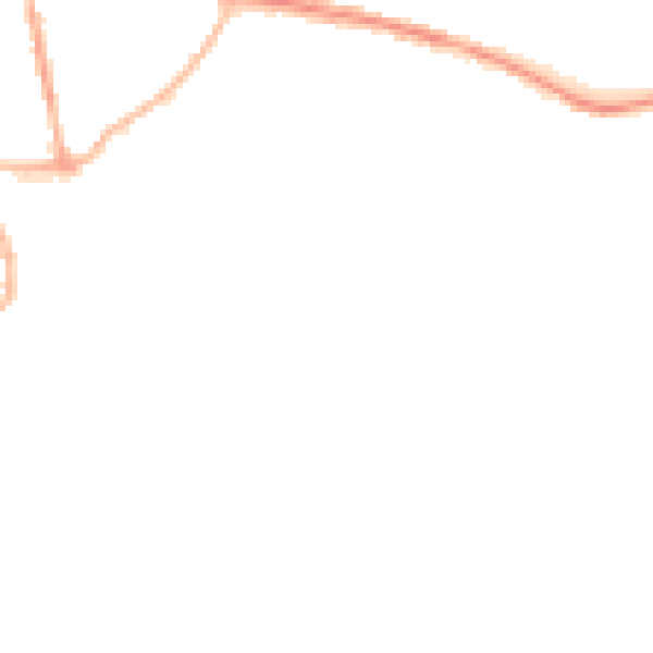 Night-time road noise heatmap for S43 4LN