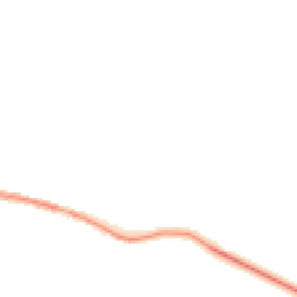 Night-time road noise heatmap for S43 4NN
