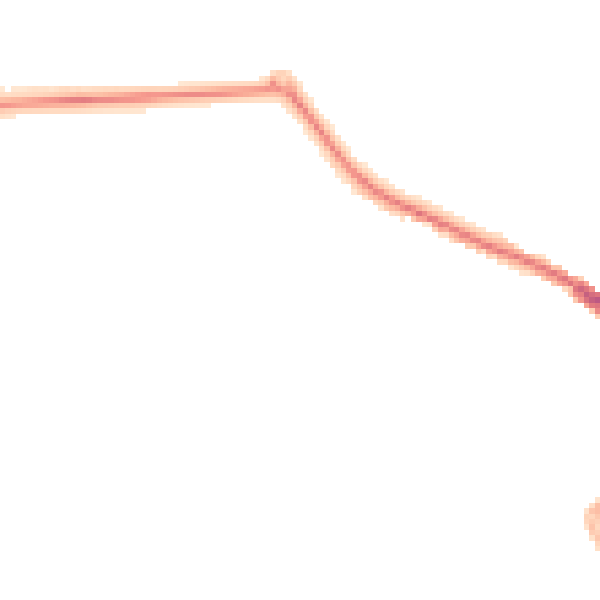 Night-time road noise heatmap for S43 4SU