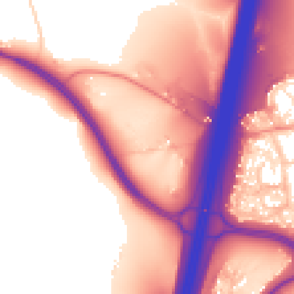 Daytime road noise heatmap for S43 4TP