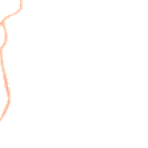 Night-time road noise heatmap for S43 4UJ
