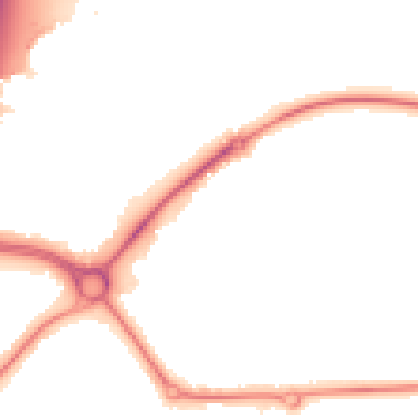 Night-time road noise heatmap for S43 4UU