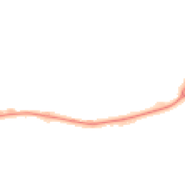 Night-time road noise heatmap for S60 1FE