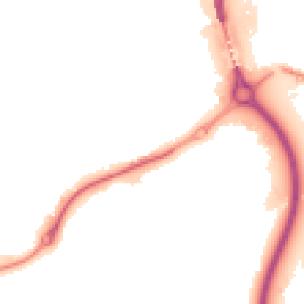 Night-time road noise heatmap for S60 1FL
