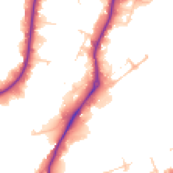 Daytime road noise heatmap for S60 1TU