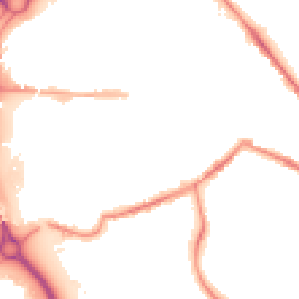 Night-time road noise heatmap for S60 2ER