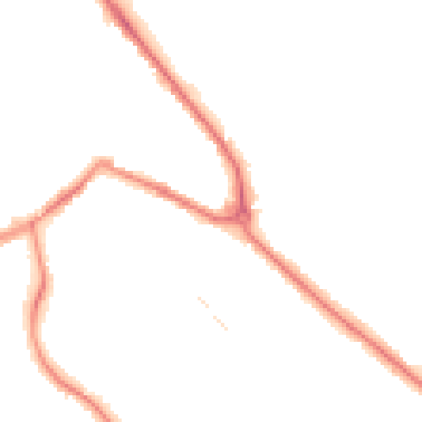 Night-time road noise heatmap for S60 2NU