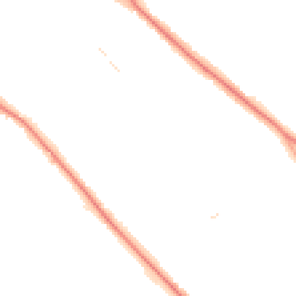 Night-time road noise heatmap for S60 2SH