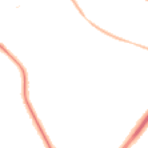 Night-time road noise heatmap for S60 3HH