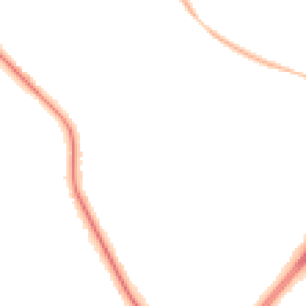 Night-time road noise heatmap for S60 3HL