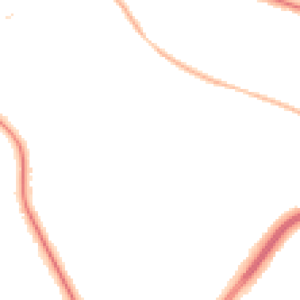 Night-time road noise heatmap for S60 3HR