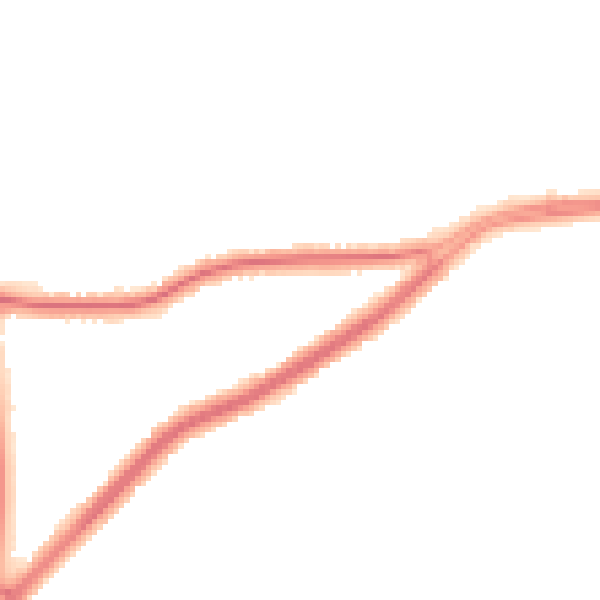 Night-time road noise heatmap for S60 4BS