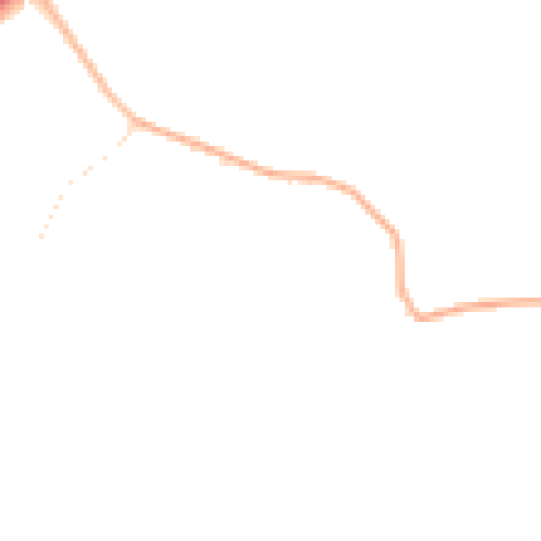Night-time road noise heatmap for S60 4DF