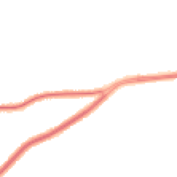 Night-time road noise heatmap for S60 4JS