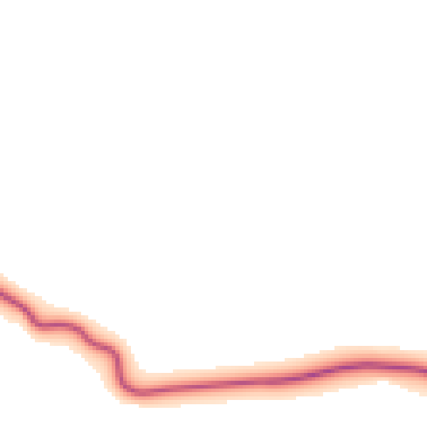 Daytime road noise heatmap for S60 4NJ