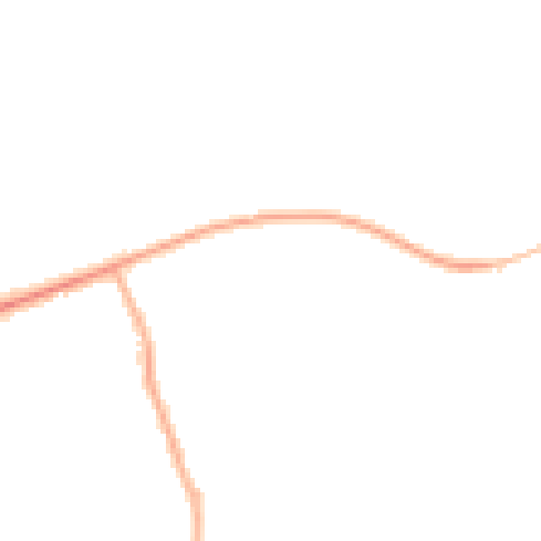 Night-time road noise heatmap for S60 5AX