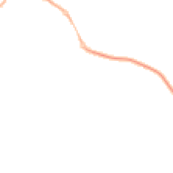 Night-time road noise heatmap for S60 5FF