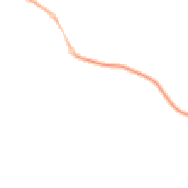 Night-time road noise heatmap for S60 5FY