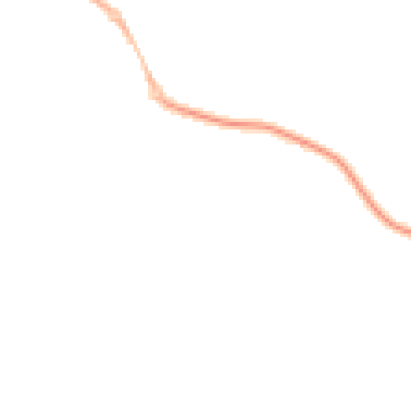 Night-time road noise heatmap for S60 5FZ