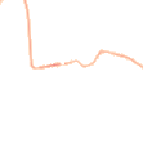 Night-time road noise heatmap for S60 5PW