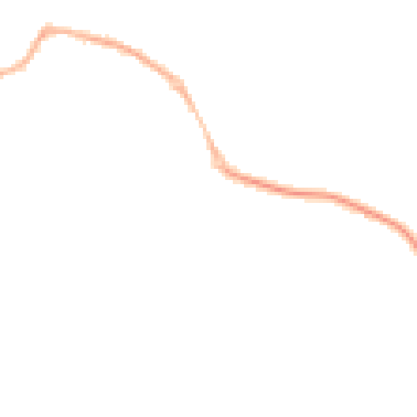 Night-time road noise heatmap for S60 5QJ