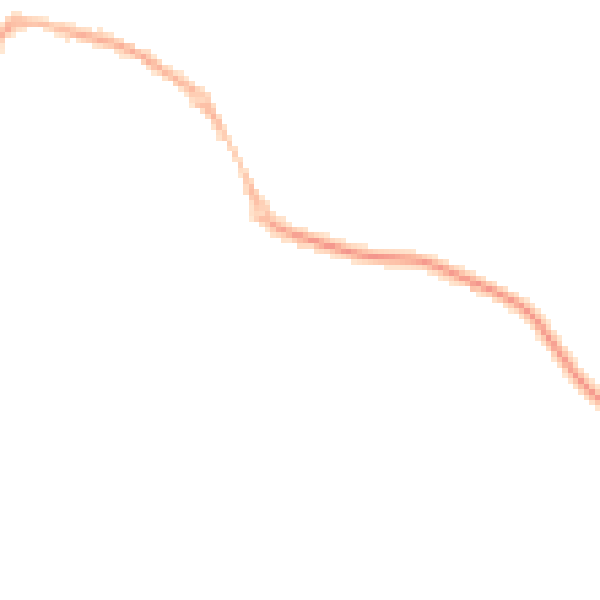 Night-time road noise heatmap for S60 5QN