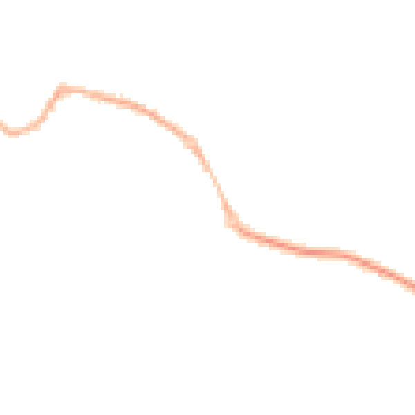 Night-time road noise heatmap for S60 5UT