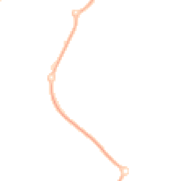 Night-time road noise heatmap for S60 8AE