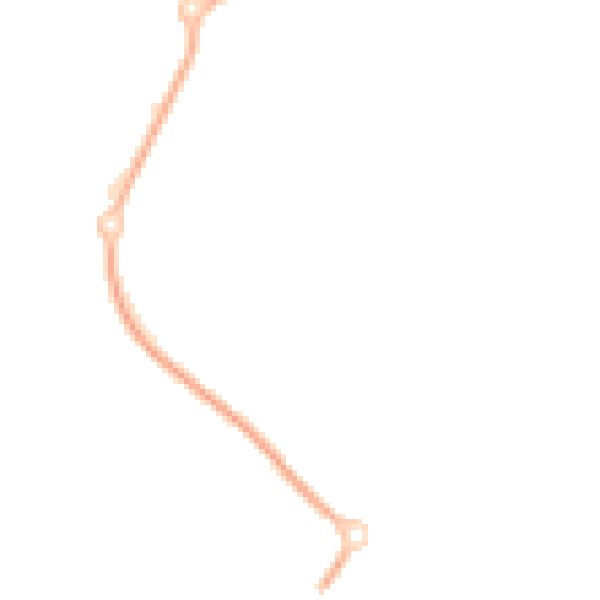 Night-time road noise heatmap for S60 8AF