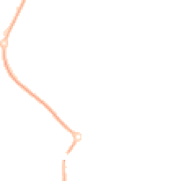 Night-time road noise heatmap for S60 8AQ