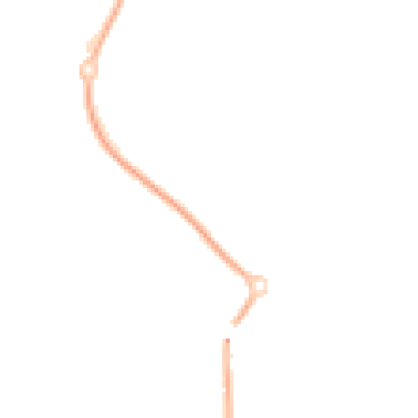 Night-time road noise heatmap for S60 8BQ