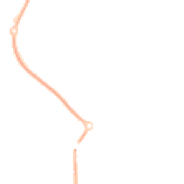 Night-time road noise heatmap for S60 8BR