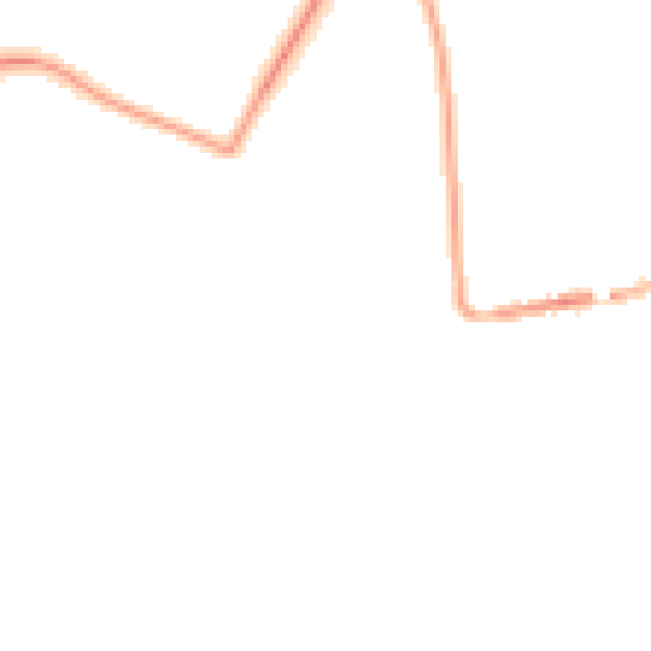 Night-time road noise heatmap for S60 8EJ