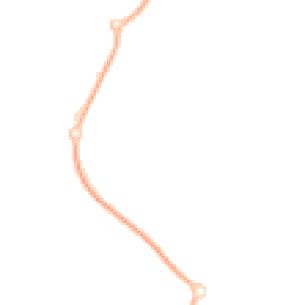 Night-time road noise heatmap for S60 8FL