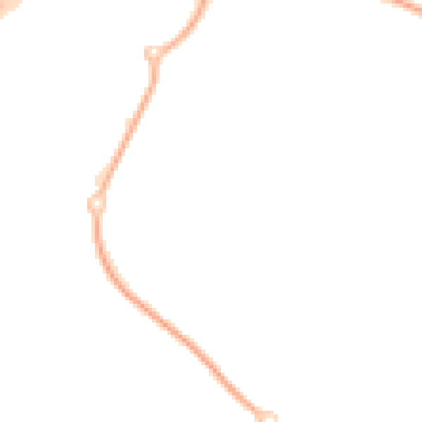 Night-time road noise heatmap for S60 8WB