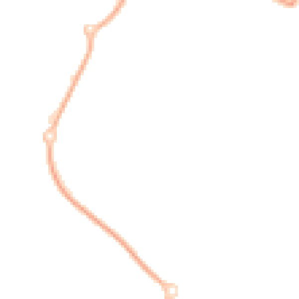 Night-time road noise heatmap for S60 8WF