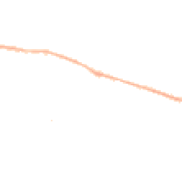 Night-time road noise heatmap for S63 0JS