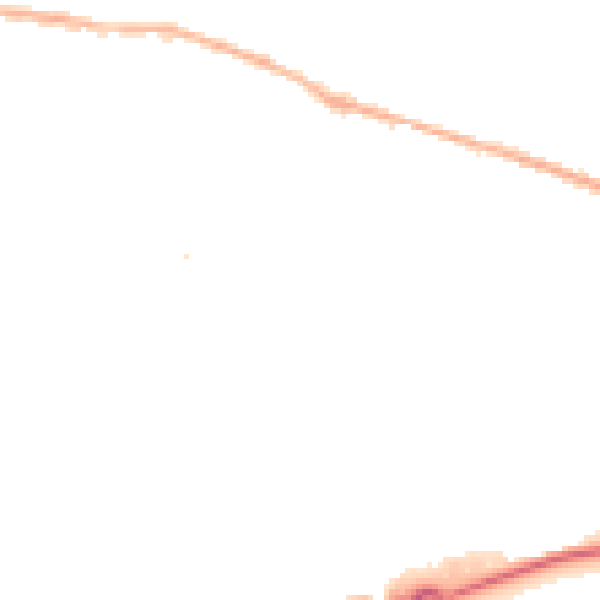 Night-time road noise heatmap for S63 0SP