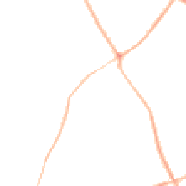 Night-time road noise heatmap for S63 6BN