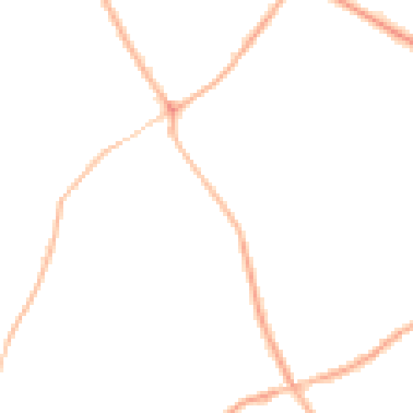Night-time road noise heatmap for S63 6EU