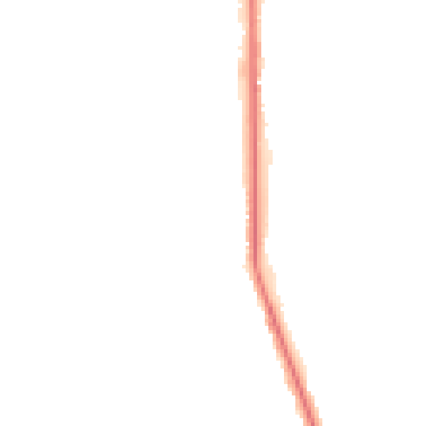 Night-time road noise heatmap for S63 7JL