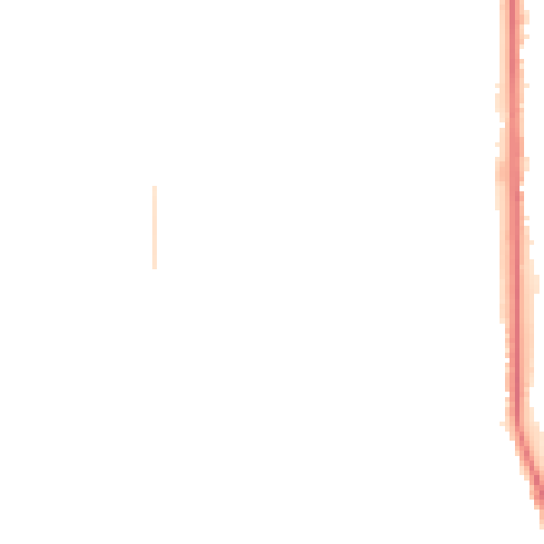 Night-time road noise heatmap for S63 7SG
