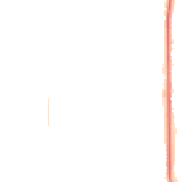 Night-time road noise heatmap for S63 7SP