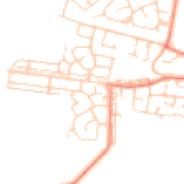 Daytime road noise heatmap for S63 8ER
