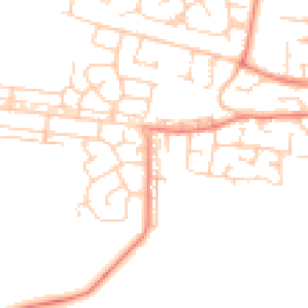 Daytime road noise heatmap for S63 8JR
