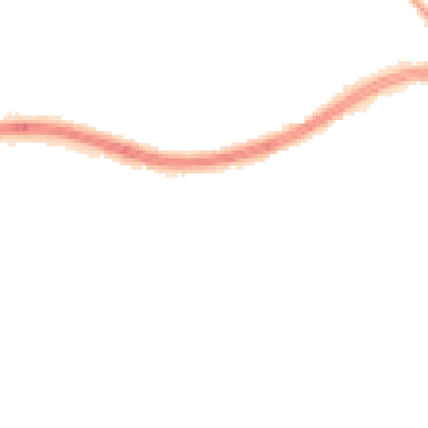 Night-time road noise heatmap for S66 1AJ